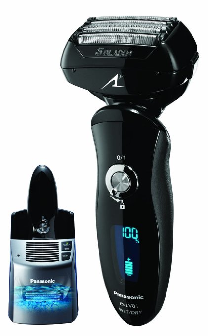 #6 Best Electric Shavers Panasonic Arc 5 ES-LV81 K